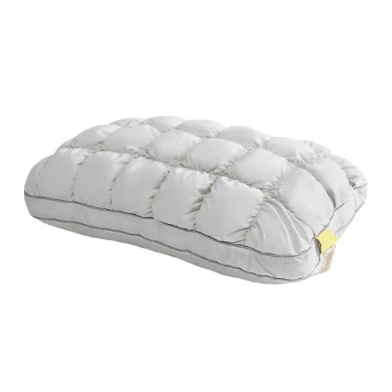 Everyday Use Pillow Puff Cooling Pillow, Soft Breathable Quilted Sleeping Machine Cool Touch Washable, Fluffy Cloud-like for Side And Back Sleepers