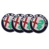 For Alfa Romeo 60mm/65mm Car Wheel Rim Tire Hubcap Sticker Decals for Alfa Romeo Giulia Giulietta 159 156 MITO Stelvio 147 Sport