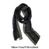 Black White Pink Photo-Ready Shawl Dots Headband Trendy Lace Scarf  Photo Props