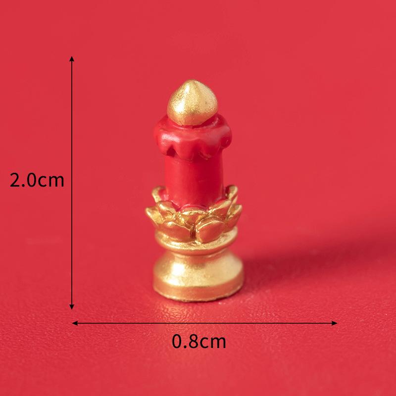 New Year Worship Guanyin Small God of Wealth Resin Crafts Blind Box Accessories Micro Landscape Desktop Car Carrying Fortune Small Decoration
