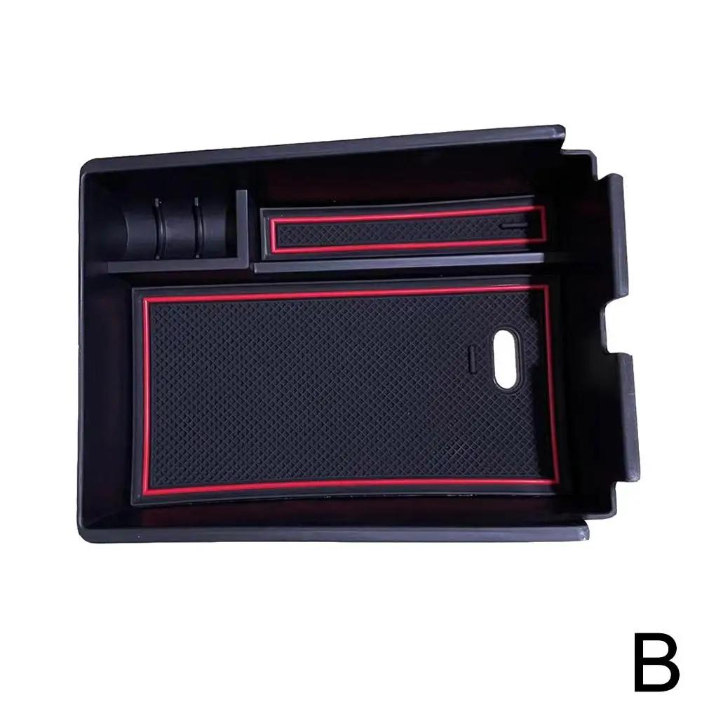 Для Kia Sportage NQ5 2024 практичный подлокотник для хранения вещей ABS Box Fittings Console Parts Organizer Replacement Center W9K5