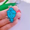 Acrylic Ice And Fire Man Keychain Cartoon Game Series Keyring Bag Pendant Charms Accessories For Kids Small Gift
