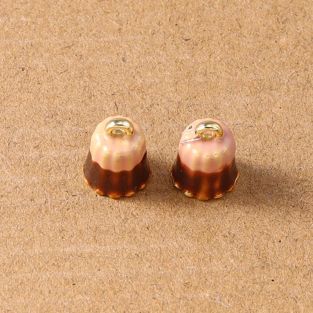 5 шт. Милые Подвески в виде Кофейных Чашек, Пирожных, Шоколада, Пончиков для Изготовления Серёг, Ожерелий, DIY Аксессуары для Бижутерии