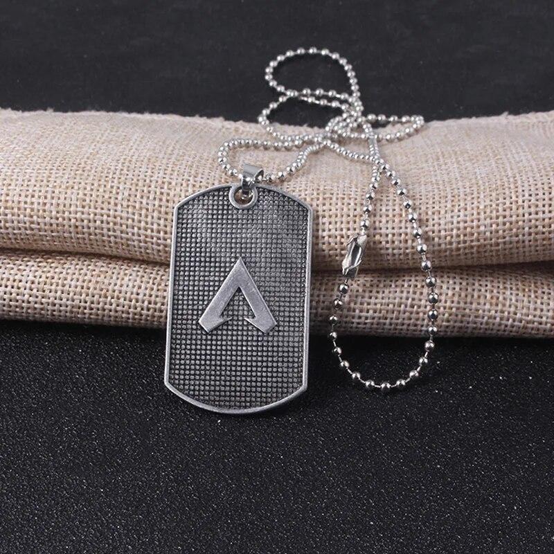 Игра Apex Legends Dog Tag ожерелье подвески для женщин мужчин антикварное металлическое ожерелье ювелирные аксессуары