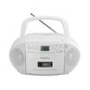 WINTECH CD Radio Cassette Player Radio Cassette CD White CDR-YS2 AM/FM