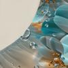 Floral Flat Sheet Sets 3D Printed Droplet Luxury Home Decoration For Girls Adult 3pcs Fitted Sheet With 2Pillowcases