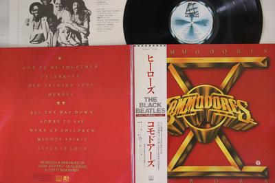Виниловая пластинка COMMODORES - Heroes VIP6722 MOTOWN 1980 Япония Оби Соул/Фанк Б/У