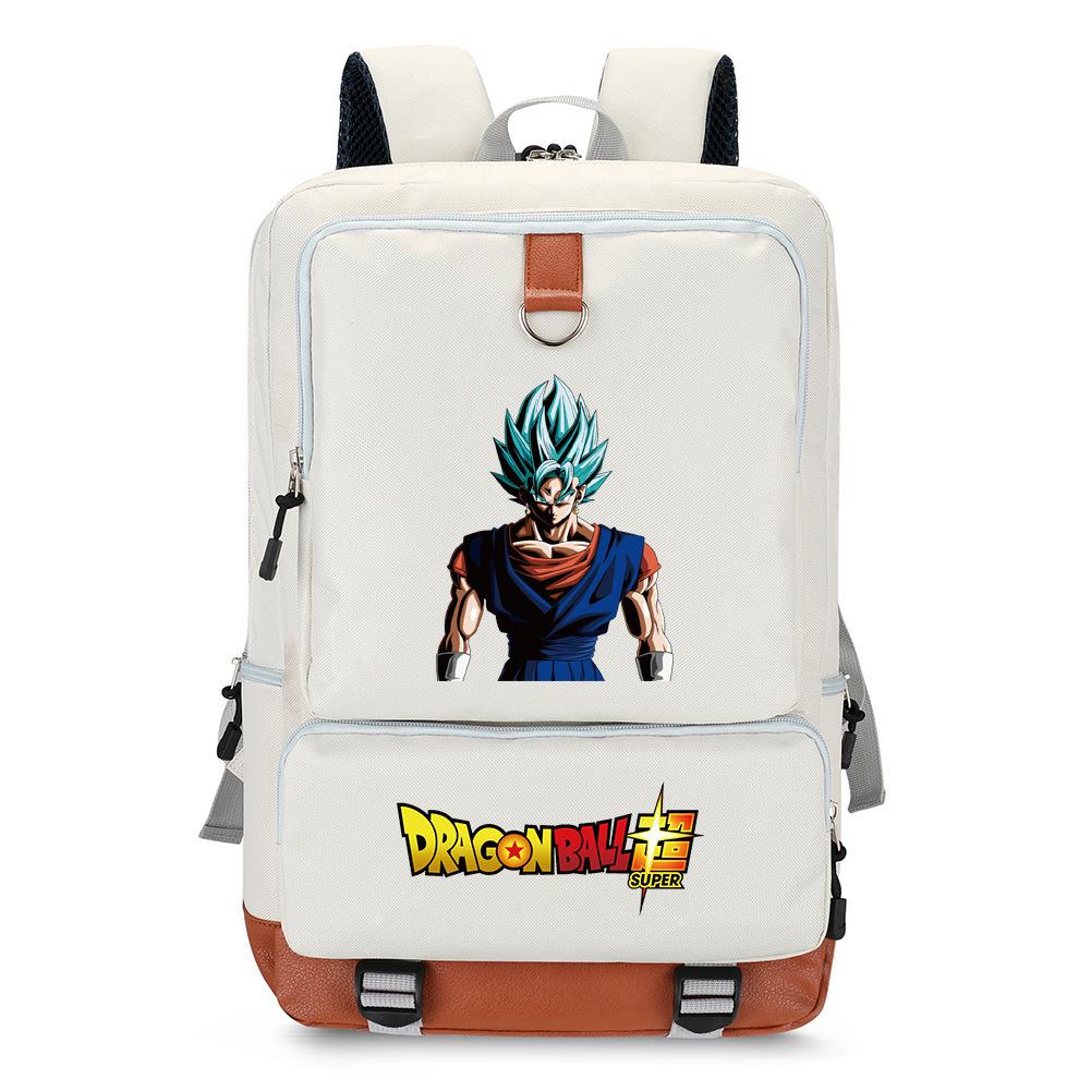 Мультфильм Анимация Dragon Ball Школьная сумка Рюкзак Студенческая школьная сумка Мужская и женская Дорожная сумка Сумка для компьютера