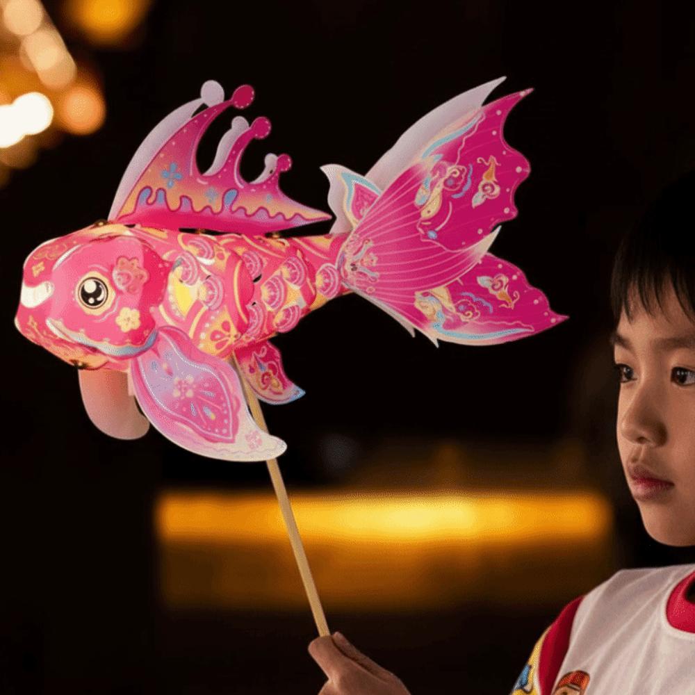 Portable Luminous Fish Light Bright LED Handheld Koi Ornament Photoshoot Decor