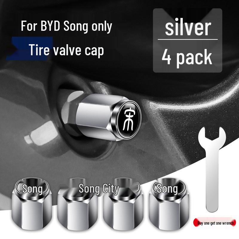 Металлическая колпачок на ниппель шины автомобиля BYD, защита от кражи