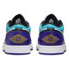 Мужские кроссовки Air Jordan 1 Low Aqua Purple White Court-Purple 553558-154