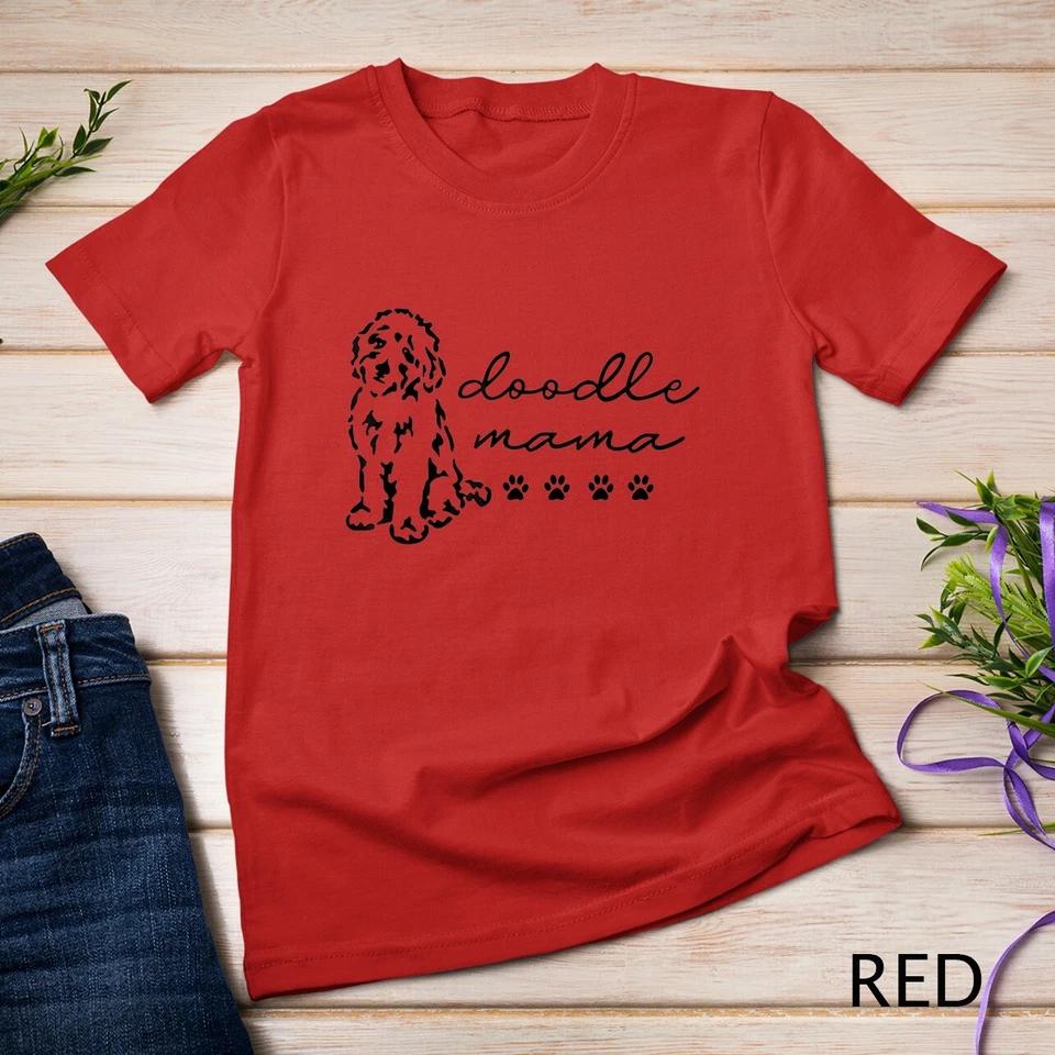 Doodle Mama Labradoodle Golden Gift Doodle Dog Lover Mom T-Shirt Unisex T-shirt 13
