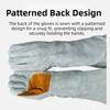 Soft Leather Heat Resistant Gloves Durable Thick Protective Gloves Welding Gloves  Industrial Use