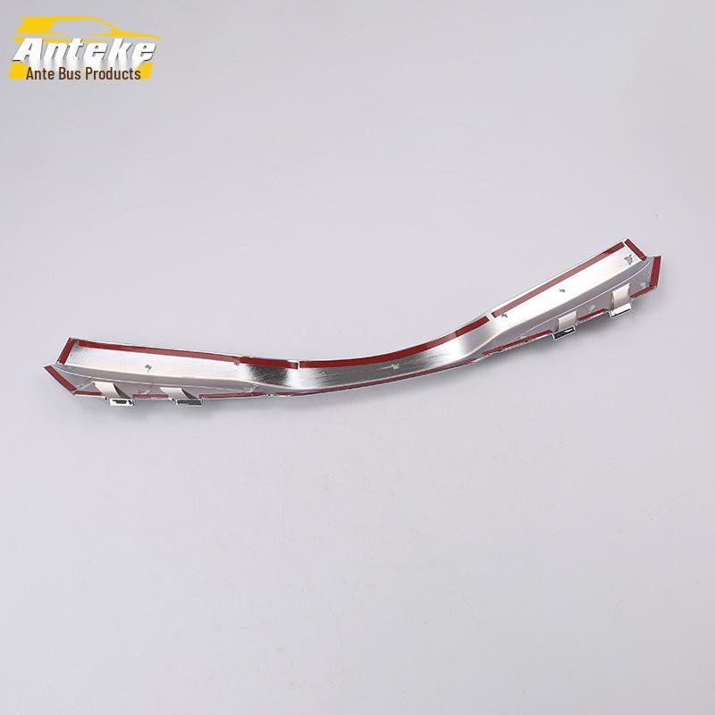 19 Vios Front Grille Trim: Anti-Scratch Decorative Strip for Front Bumper