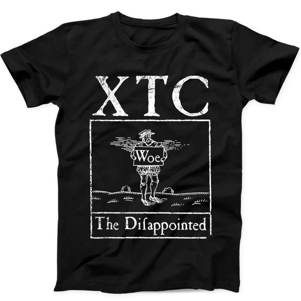 XTC The Disappointed Punk Rock Music Gift Black T Shirt 379