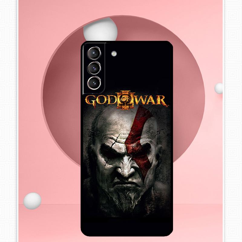 Чехол God of War для Samsung Galaxy S24 S23 S22 Ultra Note 10 Plus Note 20 S9 S10 S20 S21 FE Задняя крышка