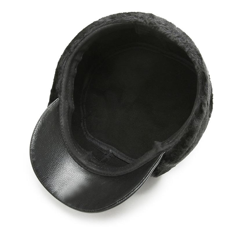 Зимняя новая бархатная утолщенная теплая подкладка мужская модная осенне-зимняя шапка для отдыха на открытом воздухе