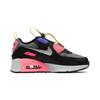 Nike Детские кроссовки Air Max 90 Toggle PS Smoke Grey Sunset Pulse Черный металлик-серебристый CV0064-004