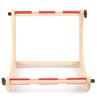 Nurge Adjustable Embroidery Table Cross Stitch Hoop Stand for Wrap or Table Embroidery Hoop Holder Hand Polished Natural Wood Stand, Top, 190-3(30cm)