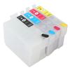4 Colors Ink Cartridge with Permanent Chip Printer Refill Ink Box Replacement Black Cyan Magenta Yellow T252XL1 T252XL2