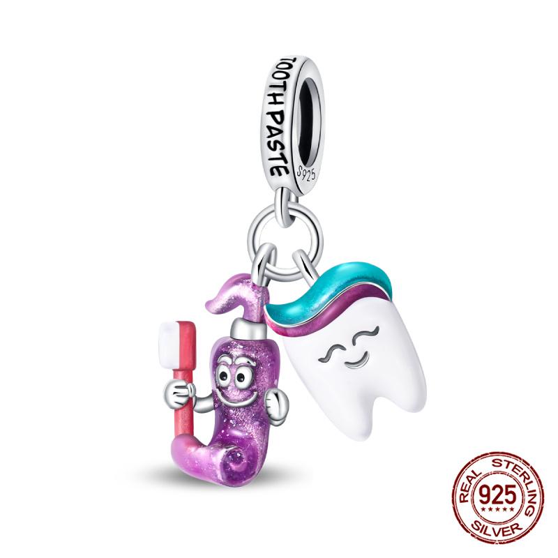 100% 925 Silver Love Medicine Box Beads Medical Guardian Charms Fit Original Women's Bracelet DIY Jewelry Making Gifts