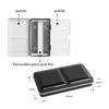 Empty Watercolor Storage Half Pans Watercolor Paint Box Multi-function Painting Box  Student