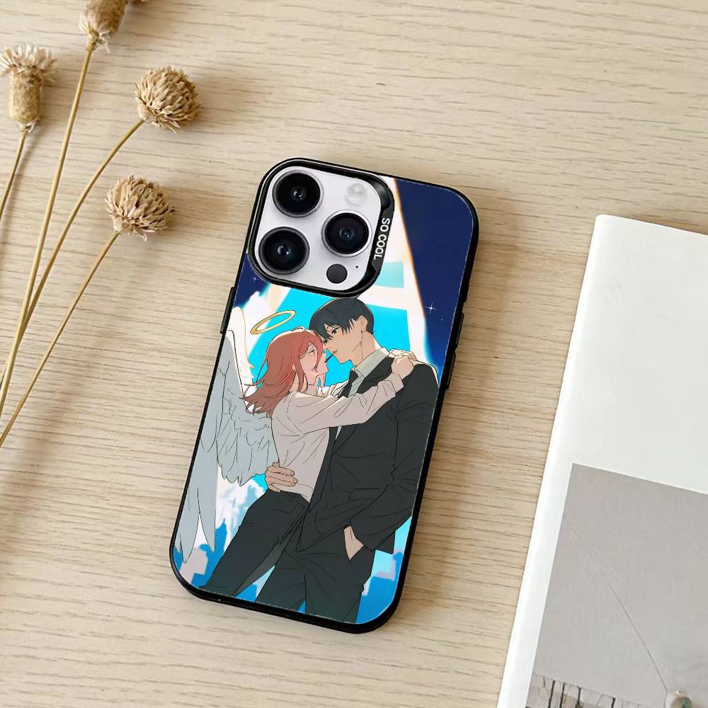 Чехол для телефона A-Angels X A-Akis Для iPhone 17,16,15,14,13,12,11,Pro Max,Plus Конфетный Серебристый Чехол