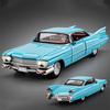 1:Масштаб 32 Серия 1959 Cadillac Series 62 Литая модель из сплава Коллекционная Модель для витрины Статическая игрушка Открывающиеся двери Высокая детализация Настольное украшение Подарок