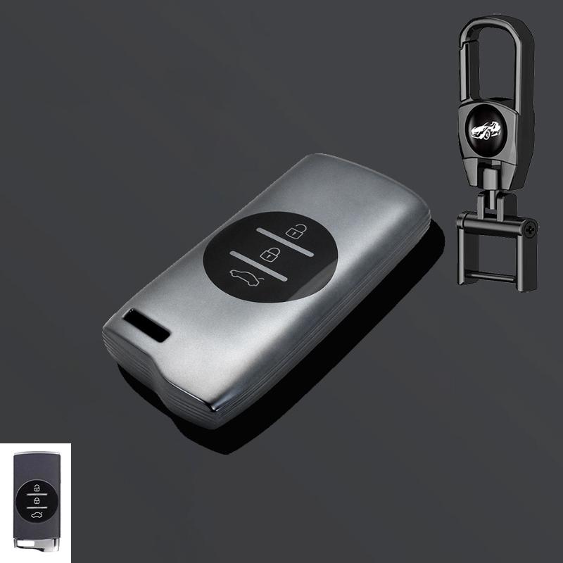 Grey Tpu Car Remote Key Case Cover For Chery Tiggo 7 Pro 8 Pro Exeed Tiggo 2 3X Arrizo 5 Pro Gx 5X Eq7  Accessories