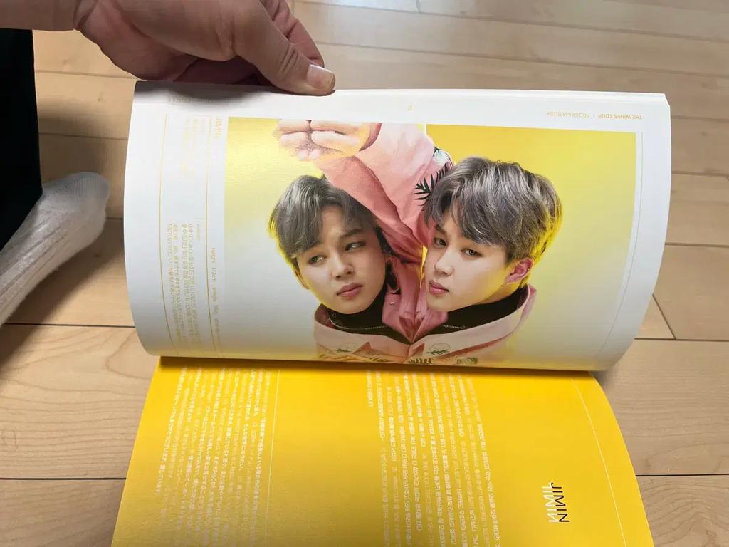 BTS (Bangtan Boys) WINGS TOUR 1 Program Book Used