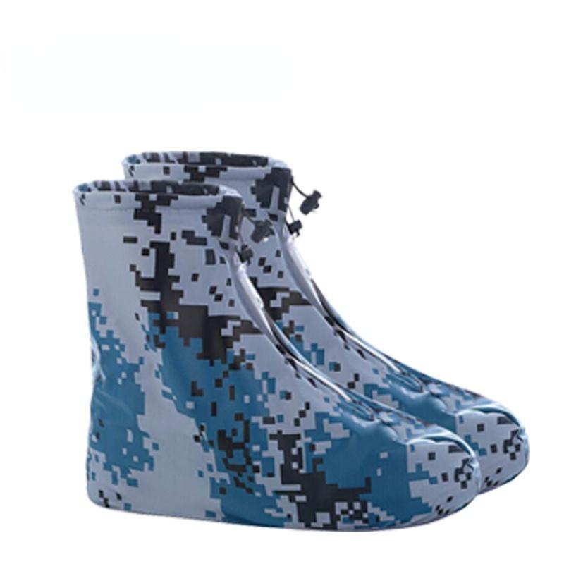 1 Pair Unisex Outdoor Rain Waterproof Protector Shoes Boot Cover Unisex Rain Shoe Covers Anti-Slip Rain Shoes Cases