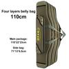 Layer Foldable 70cm130cm 234 Protable Fishing Rod Carrier Bag Fish Pole Tool Storage Bag Case Waterproof Fishing Tackle Xa81g