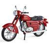 1/10 Чехословакия Jawa250 Классический мотоцикл Сплав Металл Литой Модель автомобиля Звук и Свет Автоцикл Коллекционные предметы Подарки на день рождения