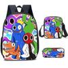 Rainbow Friends Backpack Primary and Secondary School Students Backpack Children's Cartoon Anime Backpack 12-NMAOV