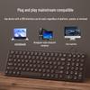 BOW Беспроводная клавиатура и мышь, Bluetooth, для женского офиса, ноутбука и настольного компьютера