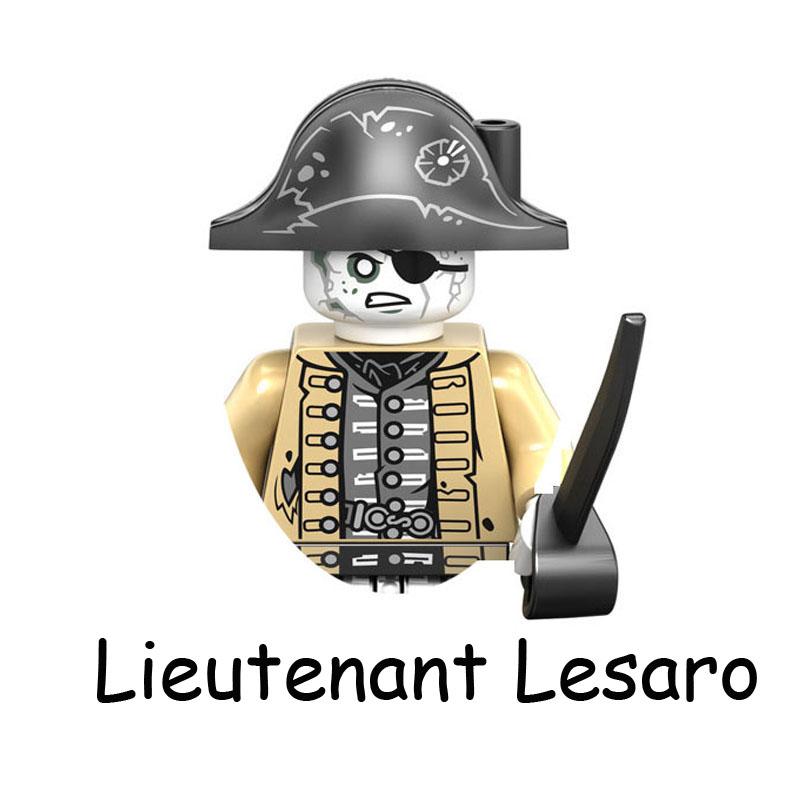 Карибы Пиратов Призрачные Зомби Акулы Джек Воробей Капитан Фигурка Блоки Конструктор Кирпичики Строительные Игрушки Для Детей