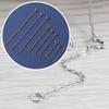 Components Gold Silver DIY Jewelry Accessories for Bracelet Necklace Extender Safety Chain Extender
