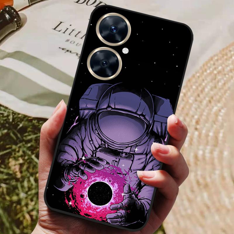 For Funda Huawei Nova 11i Case Soft Silicone Wolf Back Cover Phone Cases for Huawei Nova 11i MAO-LX9 Case Nova11i 11 i Coque