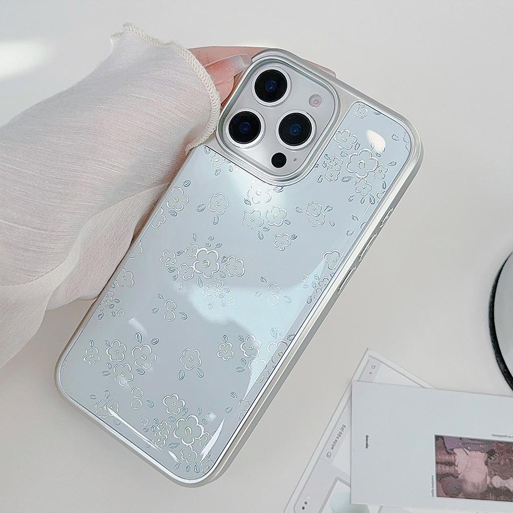 Позолоченный Свежий Цветок Яблоко 16pro Max Чехол для Мобильного Телефона Iphone15 Эпоксидный 17 Подходит для Huawei Mate70