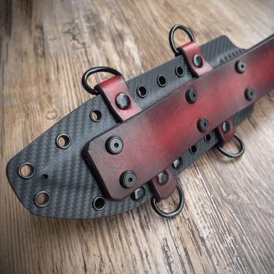 Уличные ножны для прямого ножа Ножны Ремень Кожаная защитная накладка Ножны для меча Ножны Чехол Поясная кобура Кольца