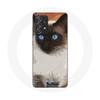 Case for Samsung Galaxy A52 Siamese Cat Black and White Blue Eyes