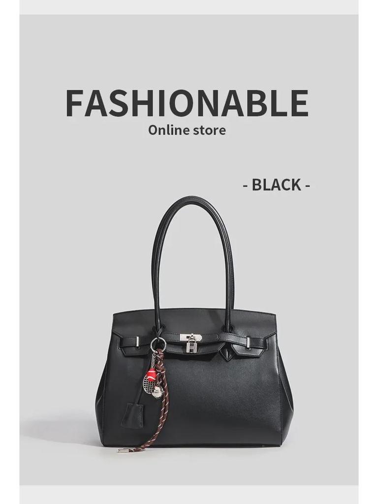 Сумка-тоут платинового цвета с большой вместимостью через плечо и через плечо, весна/лето 2025 г.