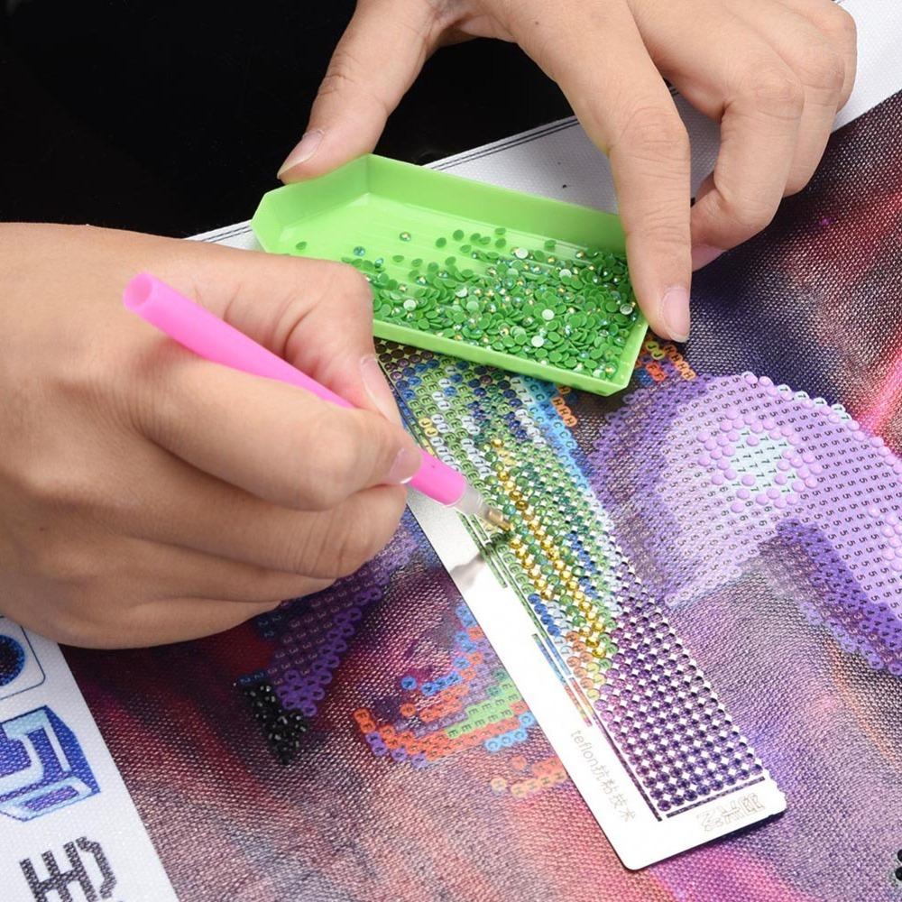 432 Agujeros agujeros precisos Regla para Pintura con Pedrería superficie lisa diseño de agujeros ordenado Herramienta de Colocación de Diamantes