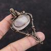Rose Quartz Gemstone Pendant Copper Wire Wrapped Rose Quartz Jewelry Handmade Pendant Brand New Pendant Copper Wire Wrapped Pendant For Gift