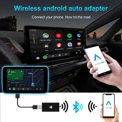Android Auto беспроводной адаптер Mini Body Smart AI Box Car OEM проводной Android Auto для беспроводного USB-донгла Bluetooth Wifi Spotify