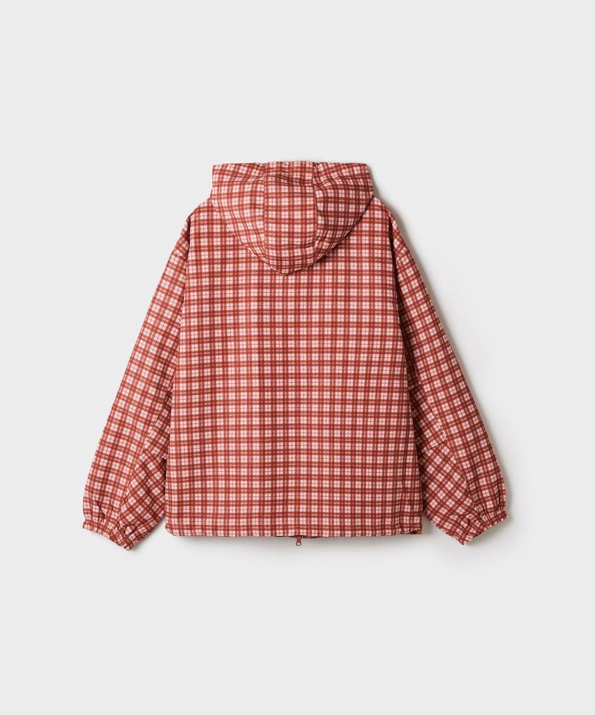 SPAO [Butterbear] Ветровка с капюшоном в клетку_Spjjg49U02