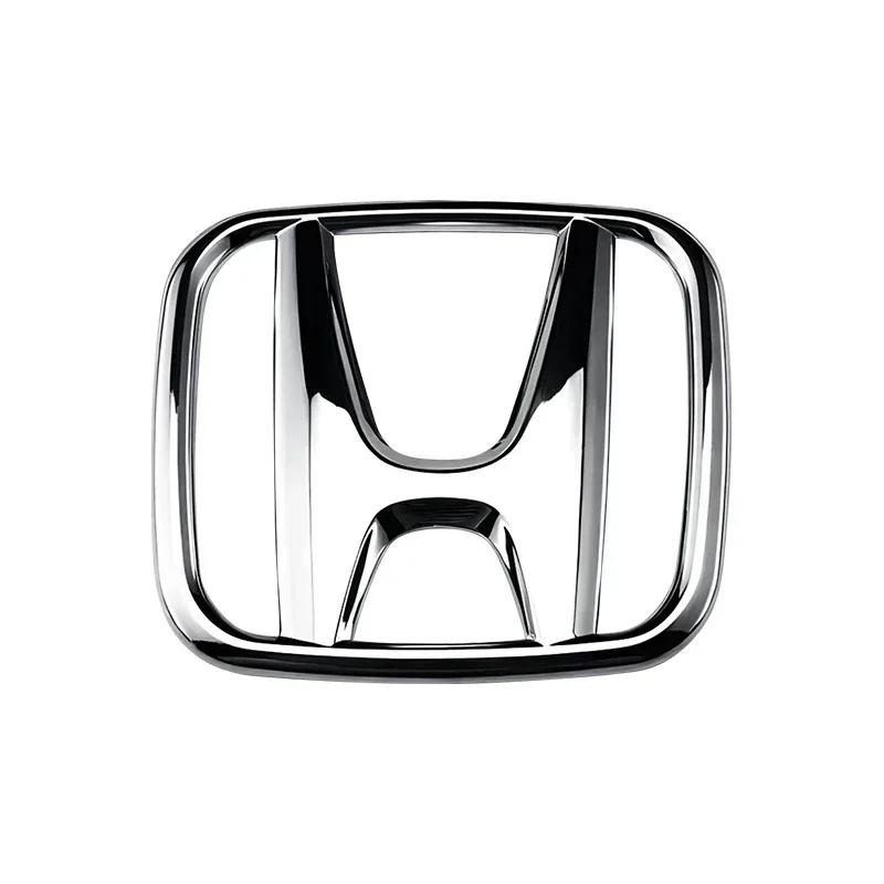 3D ABS Car Emblem Front Head Grill Hood Bonnet Emblem Rear Tail Bumper Trunk Boot Auto Accessories For Honda mugen BRV URV City