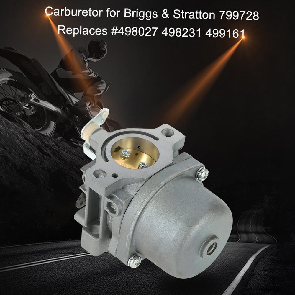 Carburetor Carb Replacement forBriggs & Stratton 799728 Replaces #498027 498231 499161