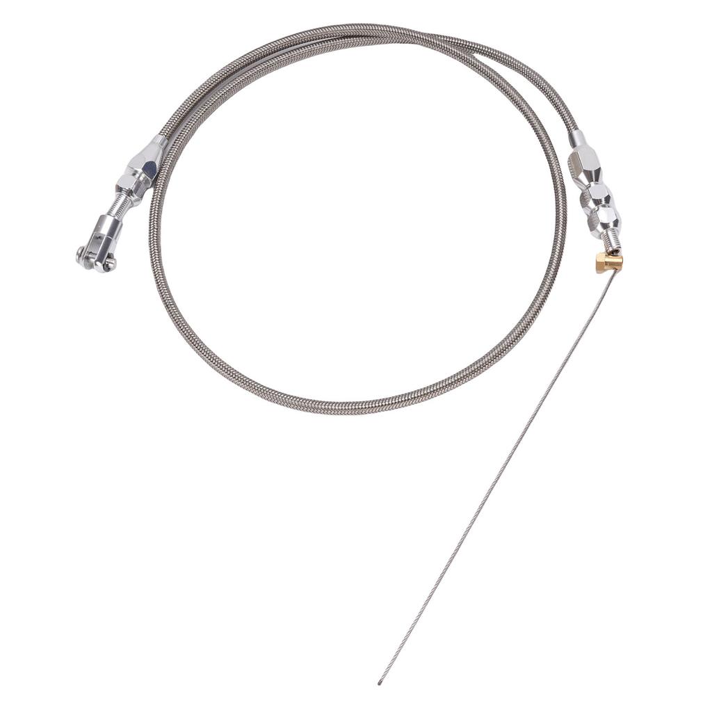 Throttle Cable Stainless Steel Adjustable High Strength Rustproof Universal Fit for Most