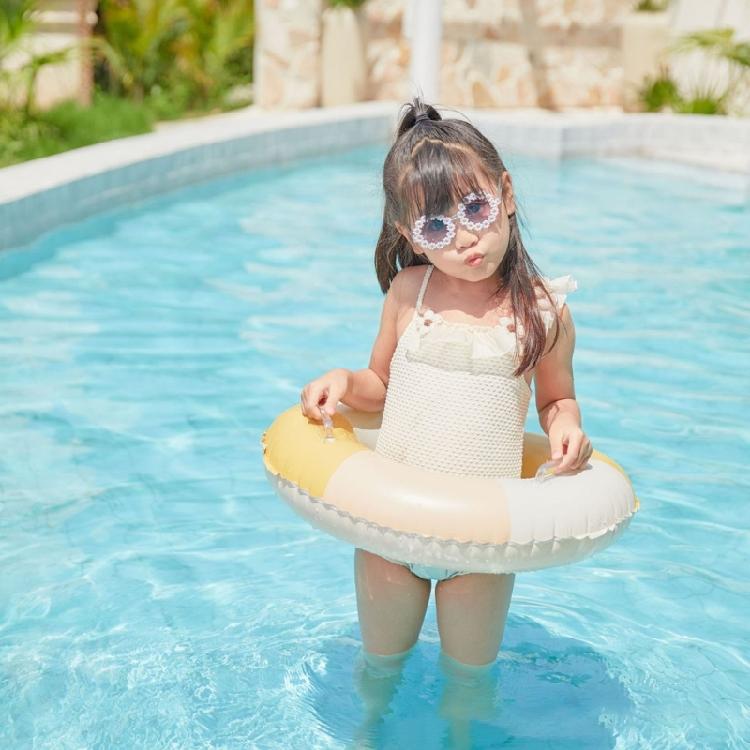Baby Swimming Float Inflatable Swim Rings with Float Seat for 1-5 Years Children